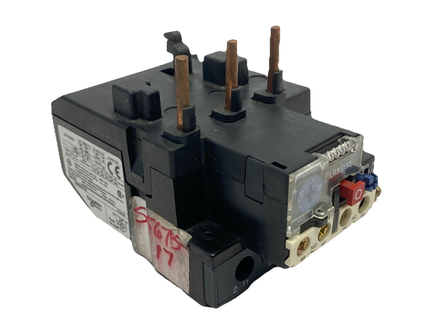 Schneider Electric LR3D3322 TeSys Deca Thermal Overload Relay 17-25A - Maverick Industrial Sales