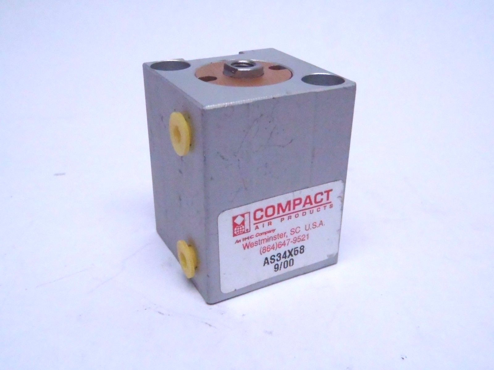 AS34X58 | COMPACT AIR PRODUCTS AIR CYLINDER- New – Open box - Maverick Industrial Sales