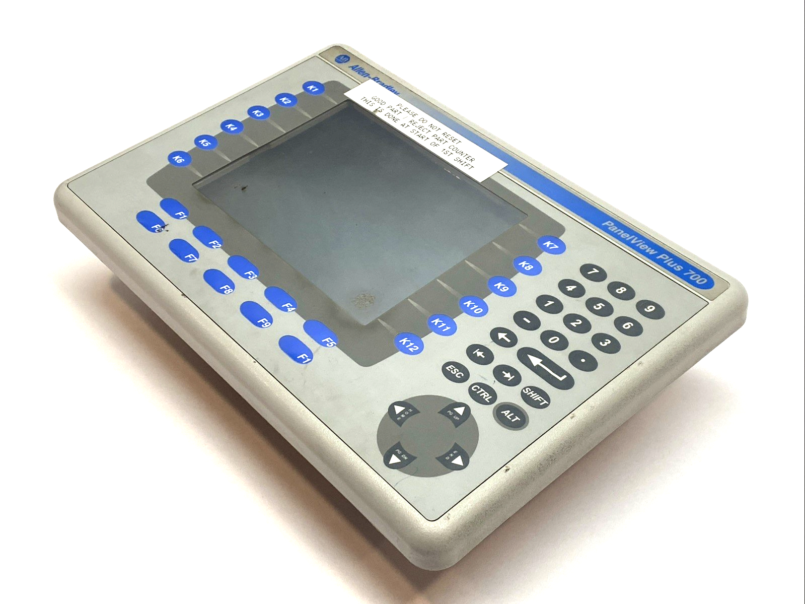 2711P-RDB7C | Allen-Bradley 6.5" Color HMI w/ 2711P-RP8D Logic Module - Used - Maverick Industrial Sales