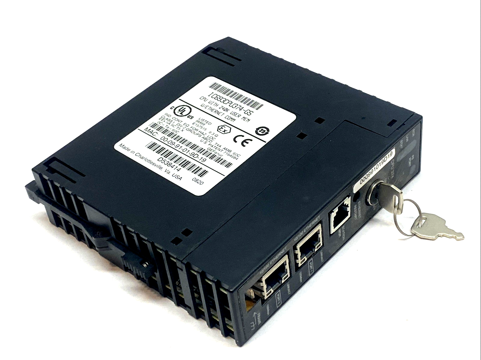 IC693CPU374-GS | GE Fanuc CPU 374 Ethernet Series 90-30 PLC Processor - Used - Maverick Industrial Sales