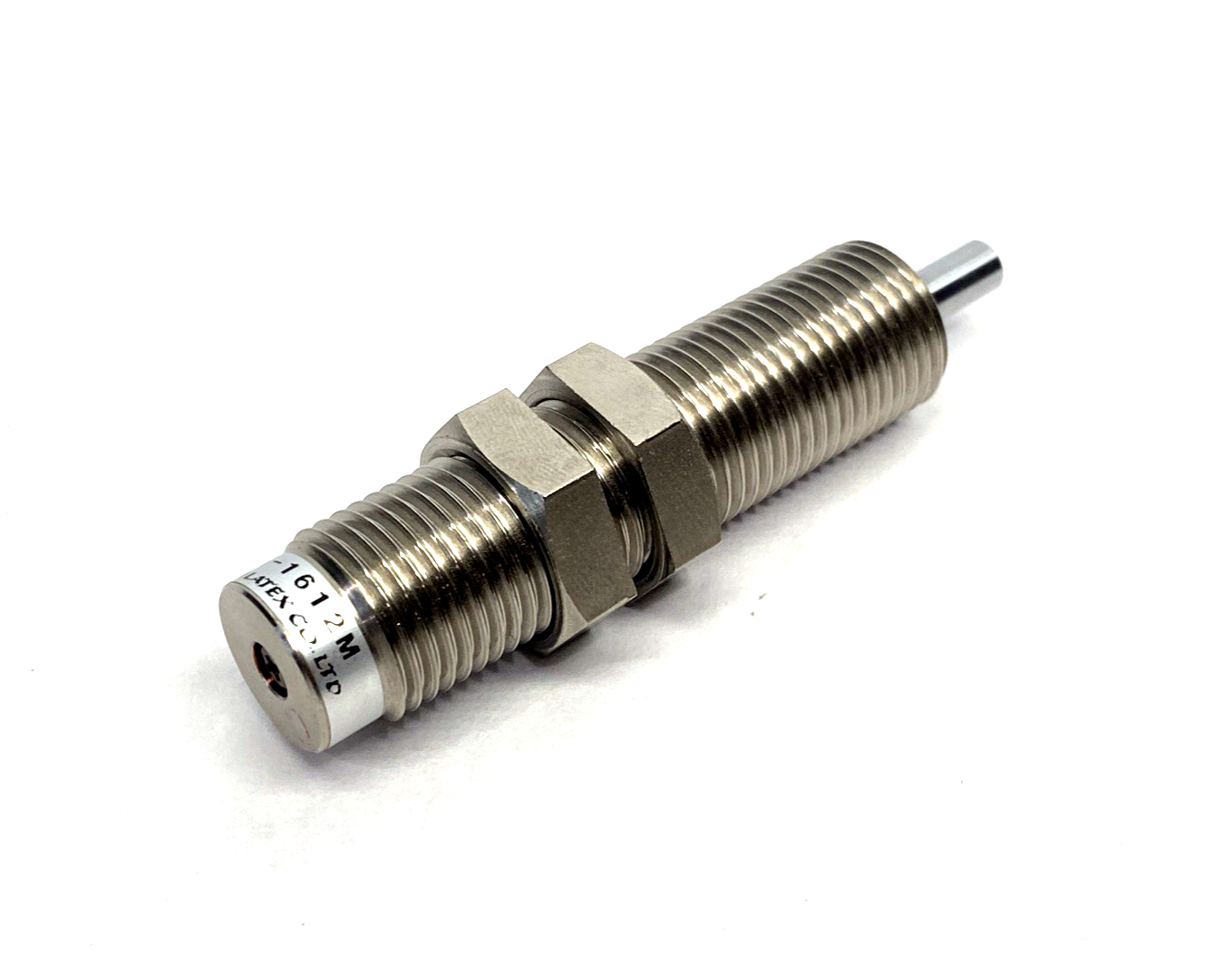 Fuji Latex FK-1612M Fixed Shock Absorber M16 Thread, 75mm Length 12mm Stroke - Maverick Industrial Sales