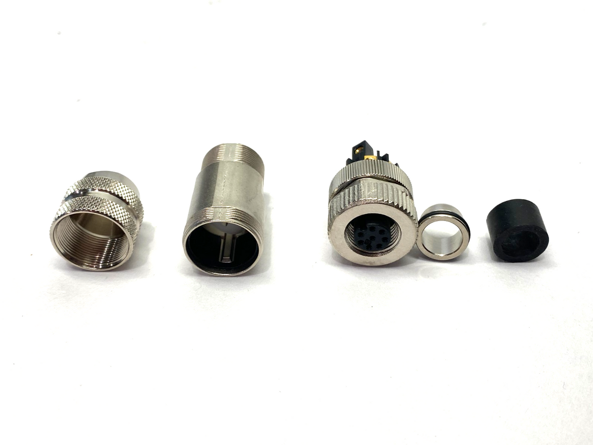 Murrelektronik 7000-17361-0000000 Female Plug, Straight, 8-Pole, M12, 30V 2A - Maverick Industrial Sales