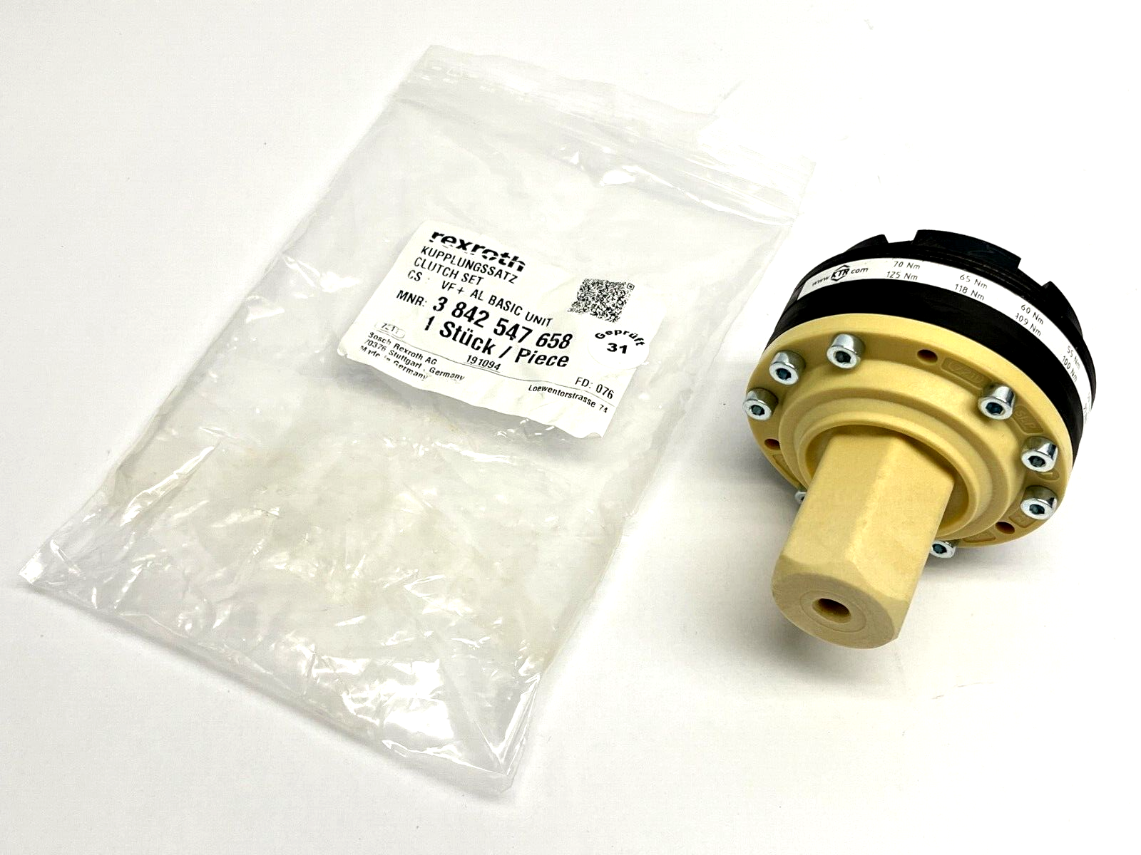 Rexroth 3842547658 Clutch Set VF+ AL Basic Unit - Maverick Industrial Sales