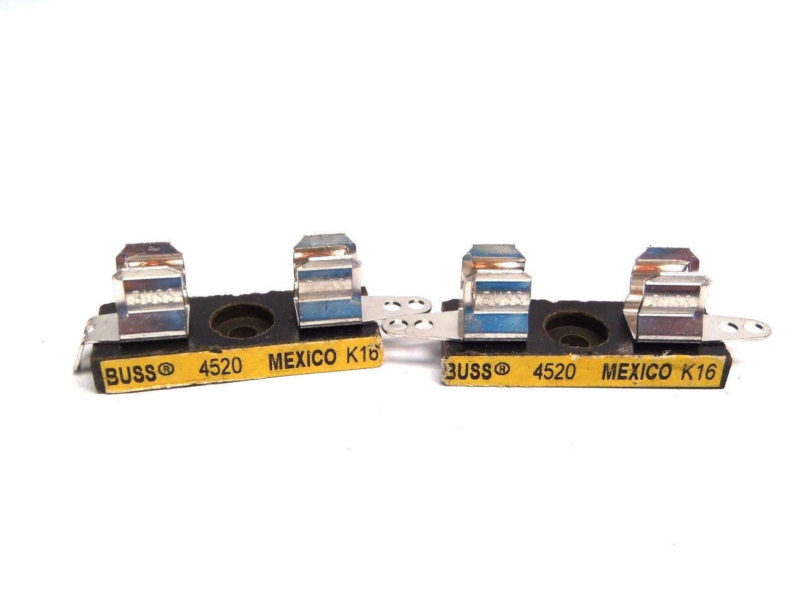 Eaton/Bussmann Series 4520 Spare Fuse Block for 1/4" x 1" Fuse 30A LOT OF 2 - Maverick Industrial Sales