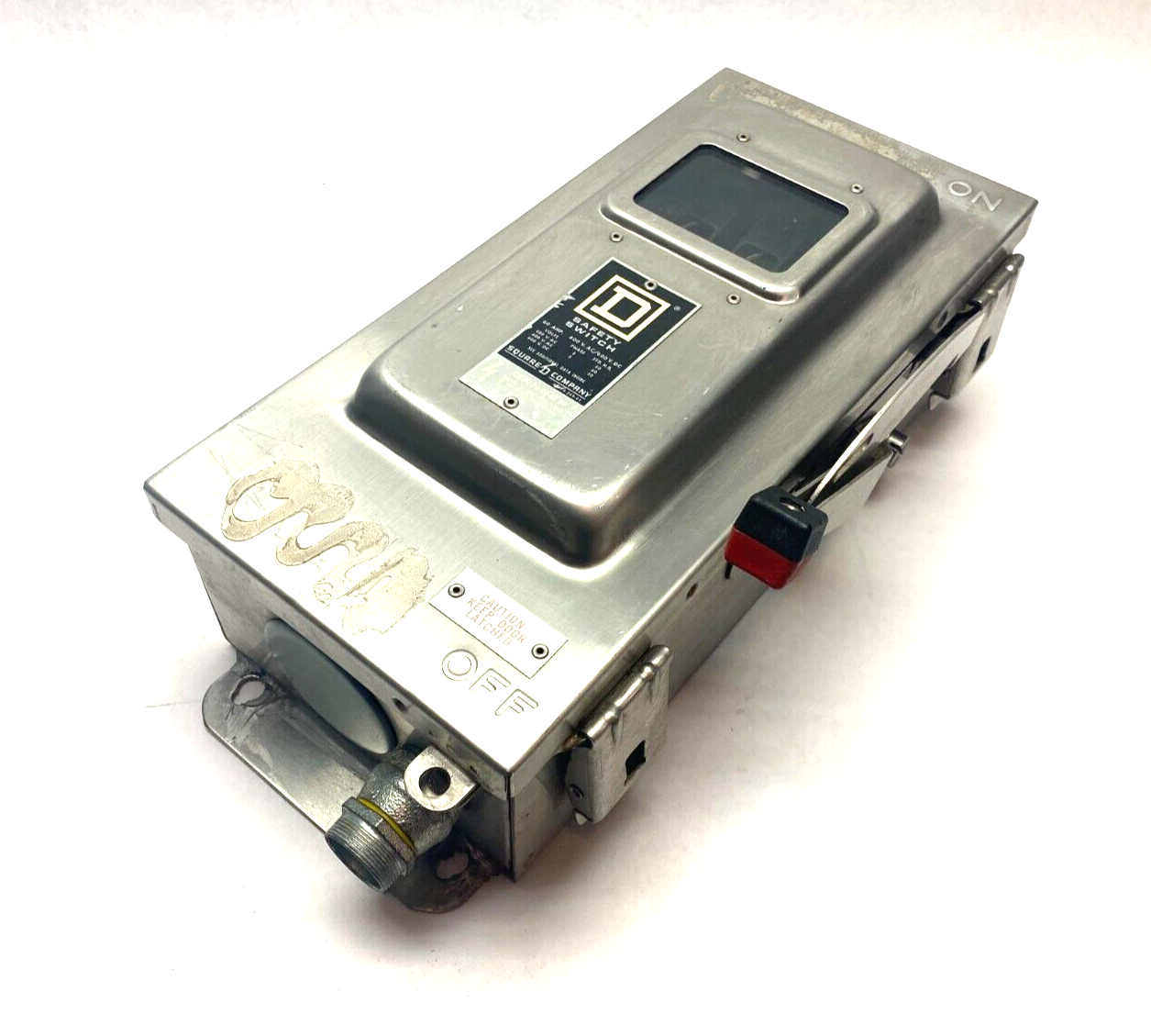 Square D HU362DSVW Stainless Steel Heavy Duty Safety Switch Series E1 - Maverick Industrial Sales