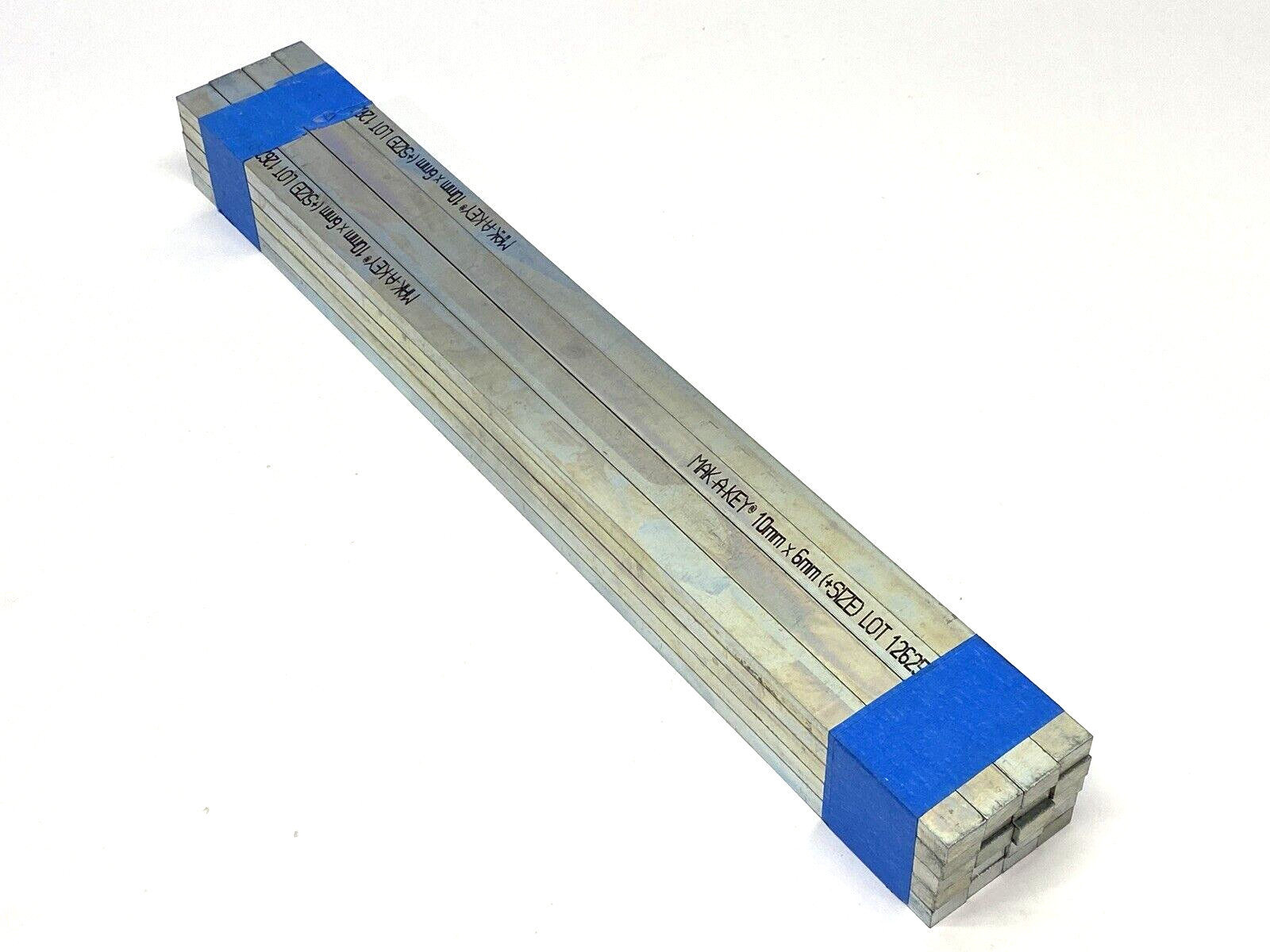 LOT 1262507-01 | MAK-A-KEY 10mm x 6mm +Size Key Stock PACKAGE OF 20 - New Other - Maverick Industrial Sales