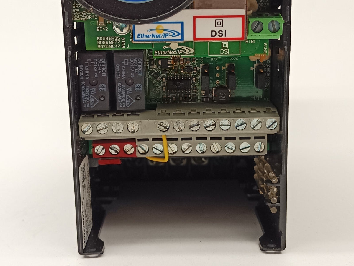 25B-D4P0N104 | Allen Bradley Ser A PowerFlex 525 AC Drive 1.5kW 2HP, LED Display- For parts or not working - Maverick Industrial Sales