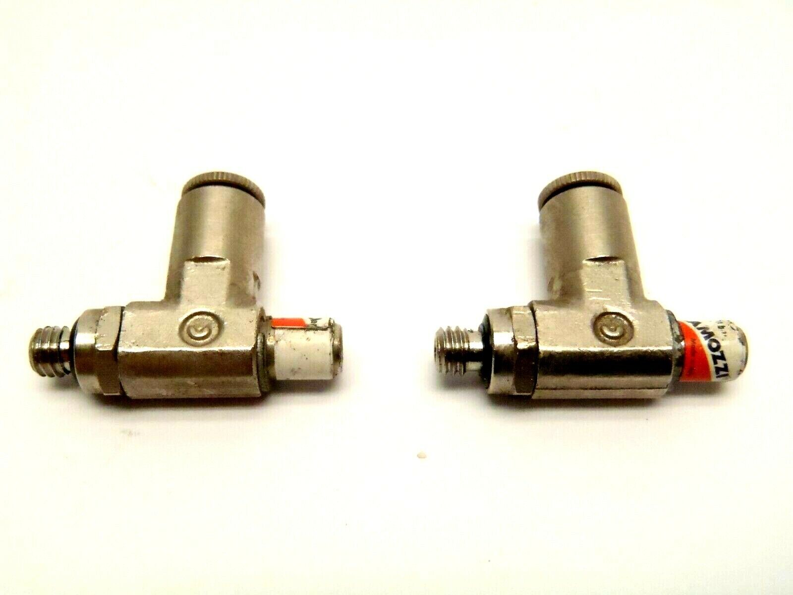 Camozzi GSCU 53-32 Right Angle Flow Control Valve LOT OF 2 - Used - Maverick Industrial Sales
