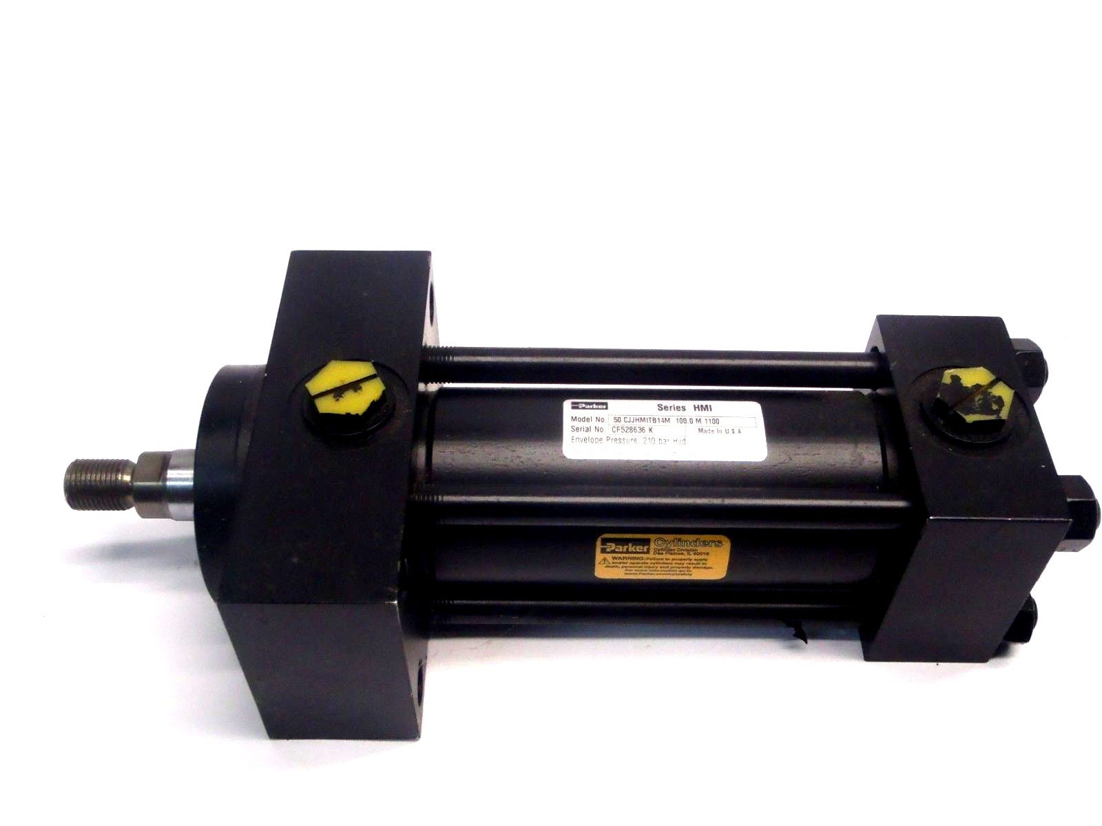 Parker 50 CJJHMIT14M 100.0 M 1100 Metric Rod Cylinder 50mm Bore 100mm Stroke - Used - Maverick Industrial Sales