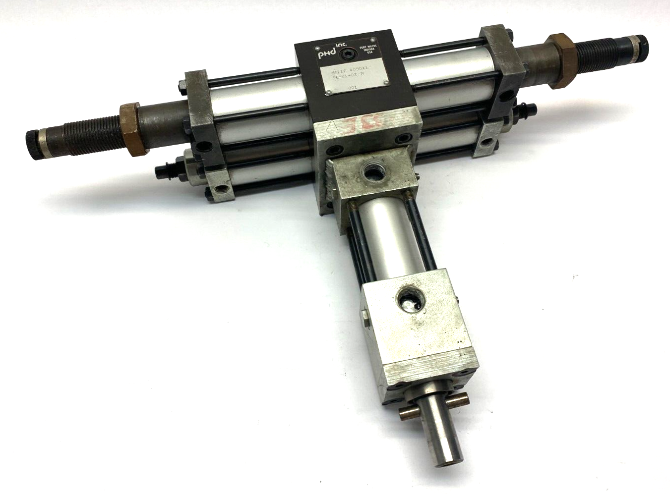 PHD MA11F 4090X1-PL-D1-D2-M Precision Rotary Actuator Cylinder - Used - Maverick Industrial Sales