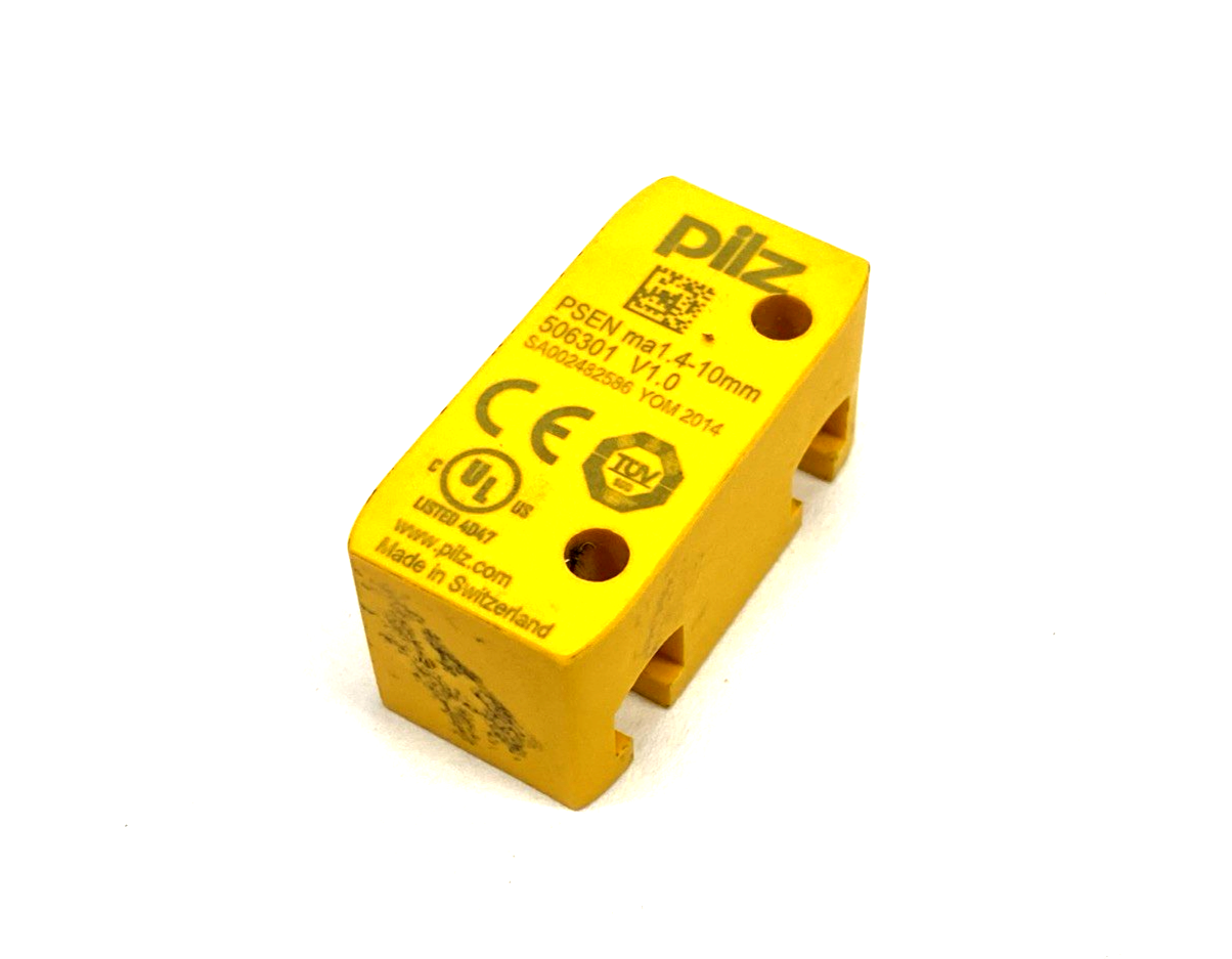PSEN ma1.4-10mm | Pilz Actuator For Magnetic Safety Switch 10mm Distance 506301 - Used - Maverick Industrial Sales