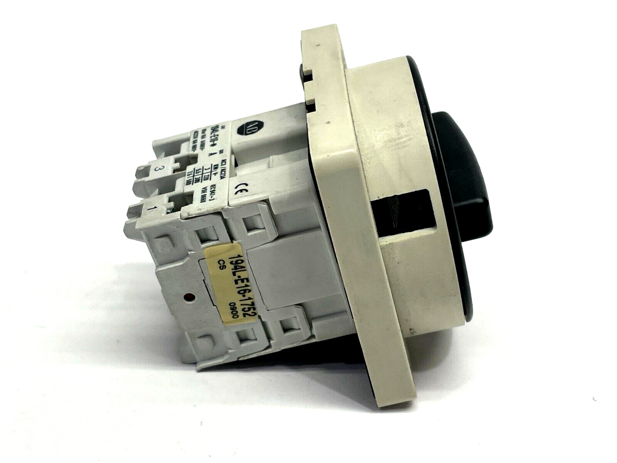 Allen Bradley 194L-E16-1752 Ser. A Load Switch w/ OEM Handle - Used - Maverick Industrial Sales