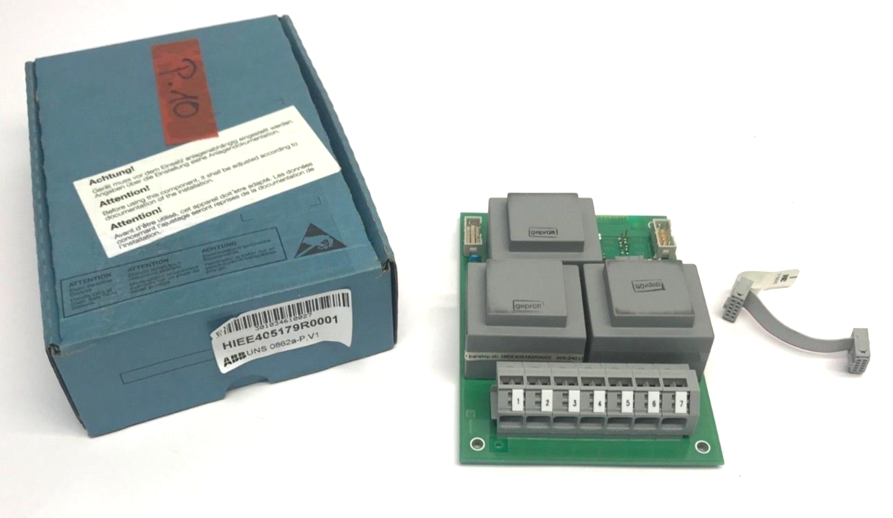 ABB HIEE405179R0001 UNS 0862a-P V1 Control Board HIEE410725P201 HIEE410725P102 - Maverick Industrial Sales
