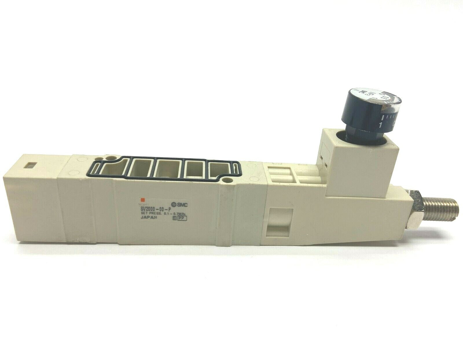 SMC SV2000-00-P Solenoid Valve Regulator With Gauge - Maverick Industrial Sales