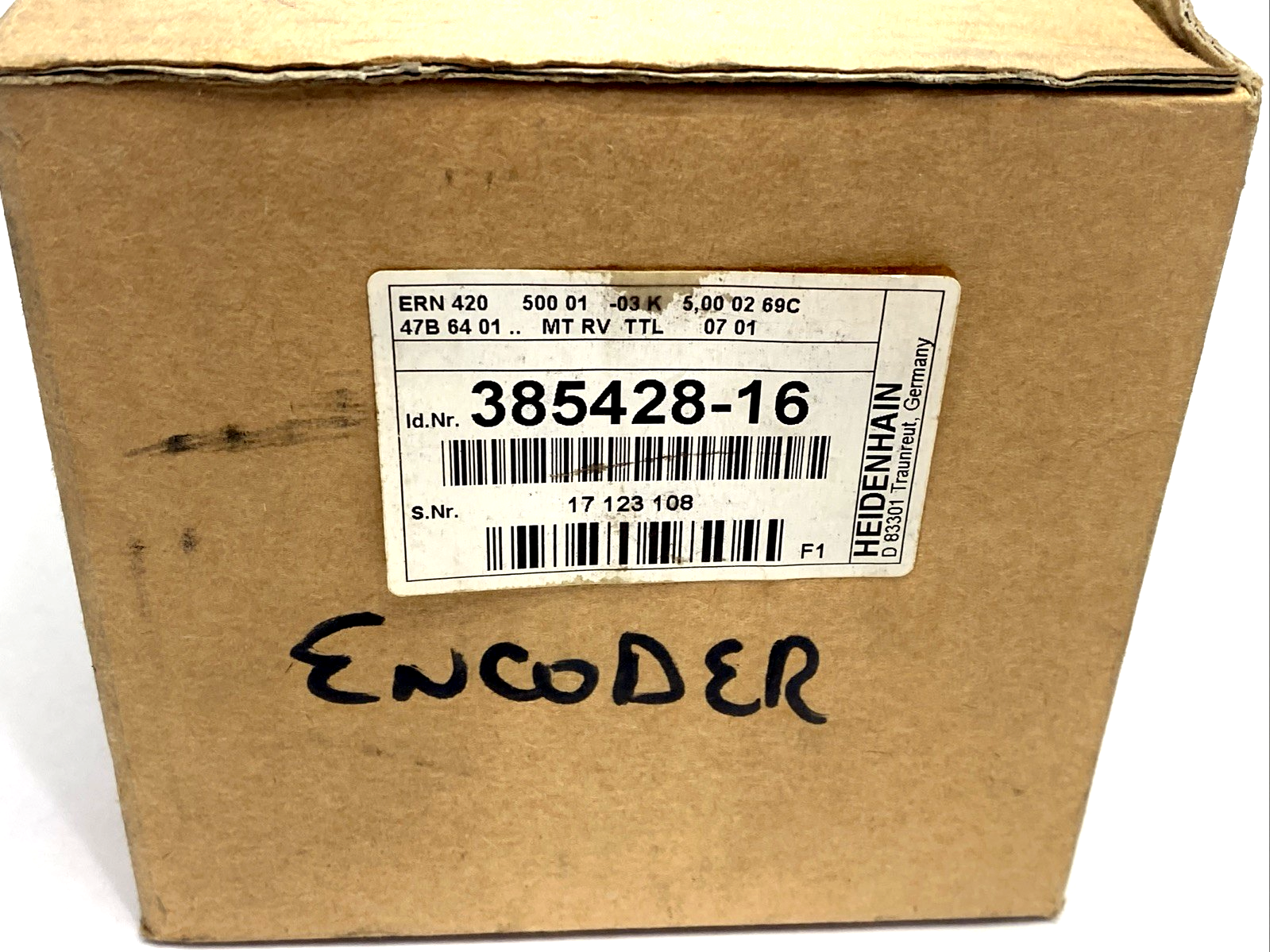 ERN 420 500 01-03 | Heidenhain Rotary Encoder 385428-16 - New – Open box - Maverick Industrial Sales
