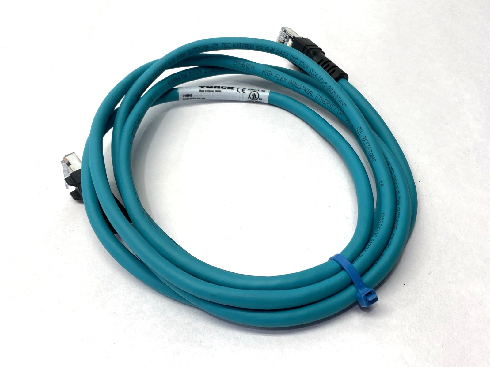 Turck RJ45S RJ45S 441-2M Double-Ended Ethernet Cordset U-06842 - New – Open box - Maverick Industrial Sales