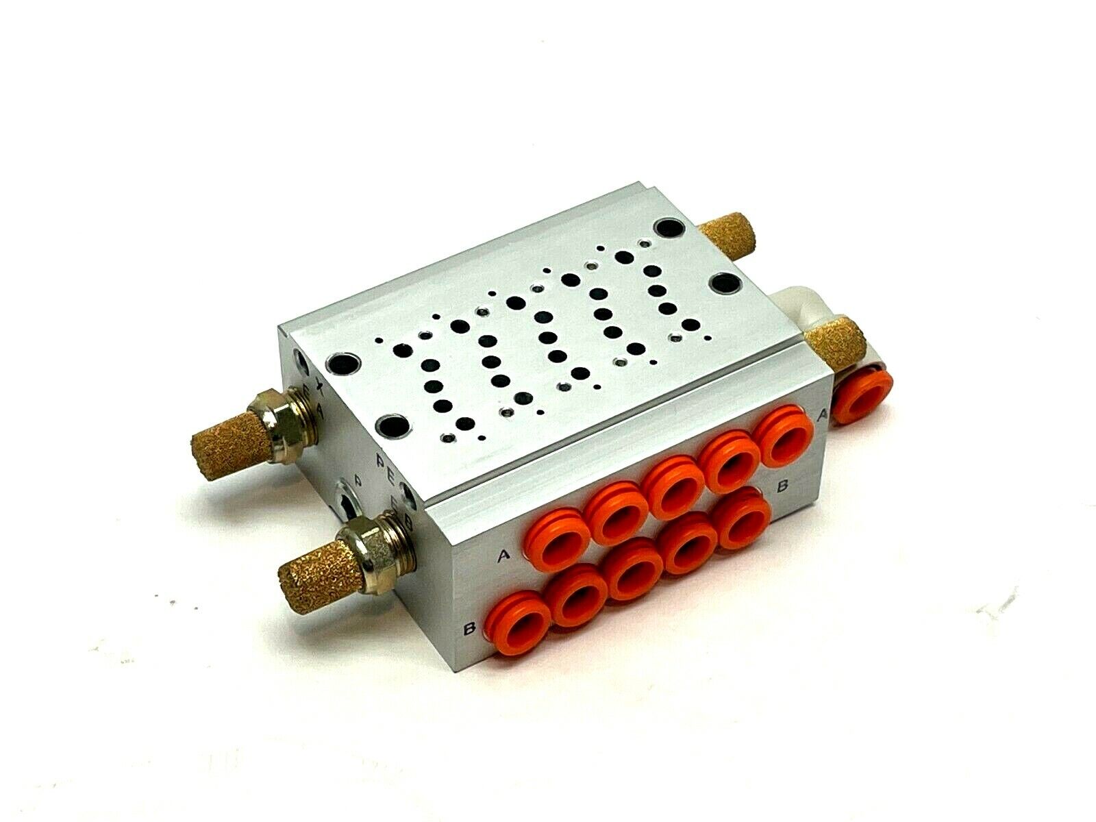 SS5Y3-42-05-N7T | SMC Pneumatic Manifold Base SY3000 Series - Used - Maverick Industrial Sales