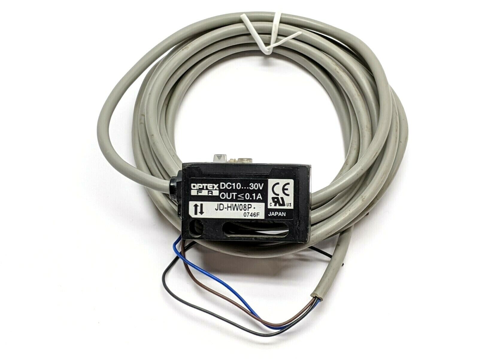 JD-HW08P | Optex Compact Divergent 80MM DC10-30V - Used - Maverick Industrial Sales