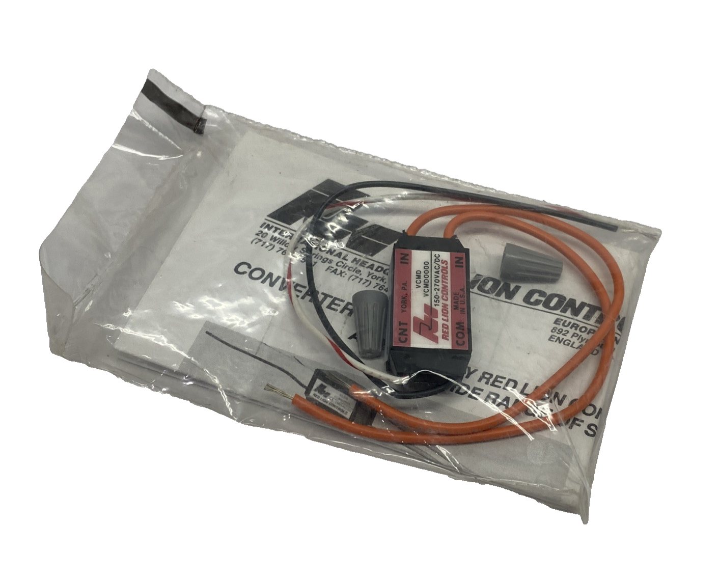 Red Lion VCMD0000 Voltage Converter Module 150-270VAC/DC - New - Maverick Industrial Sales