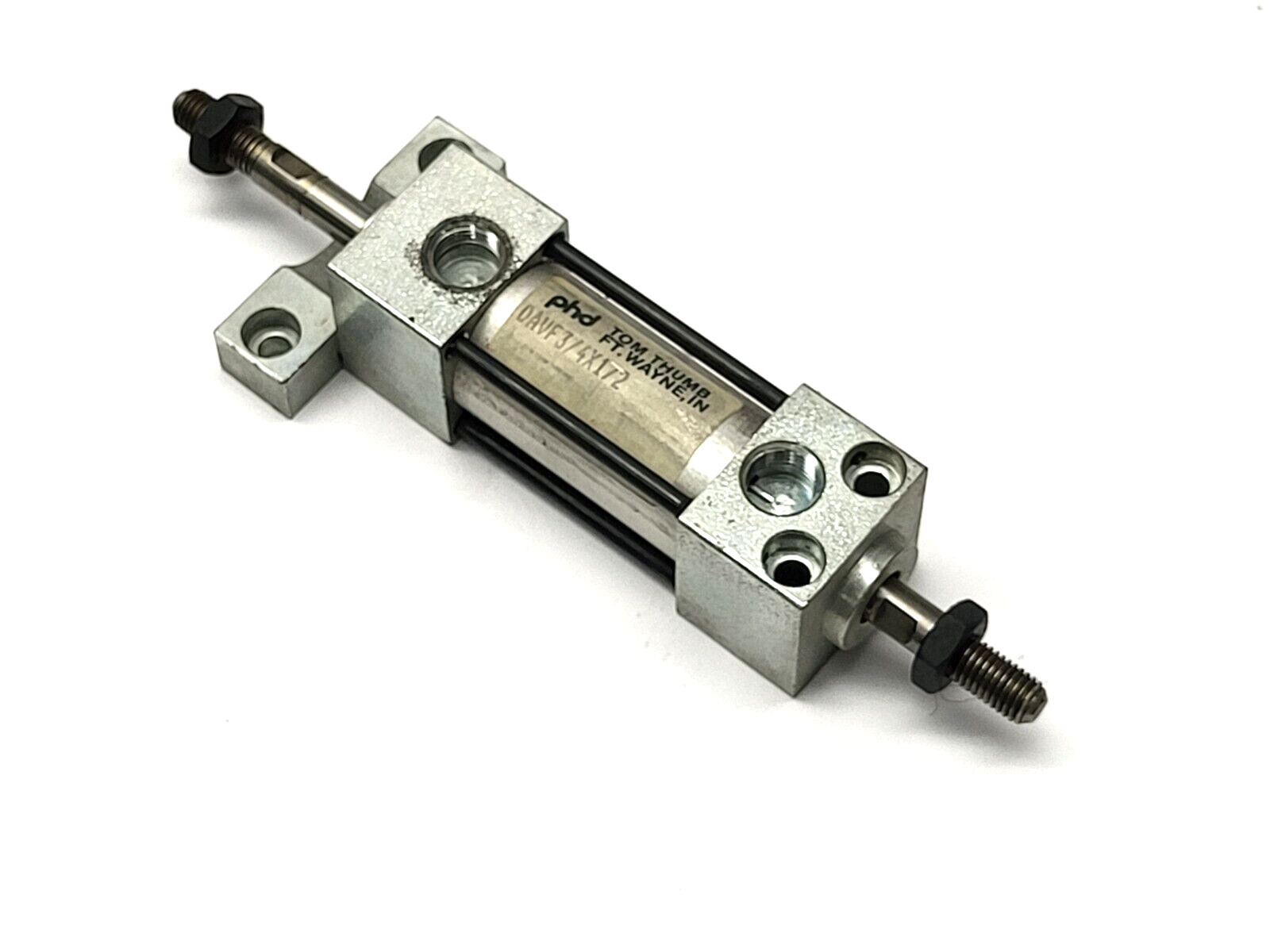 PHD Tom Thumb DAVF3/4X1/2 Pneumatic Cylinder 3/4" Bore 1/2" Stroke - Used - Maverick Industrial Sales