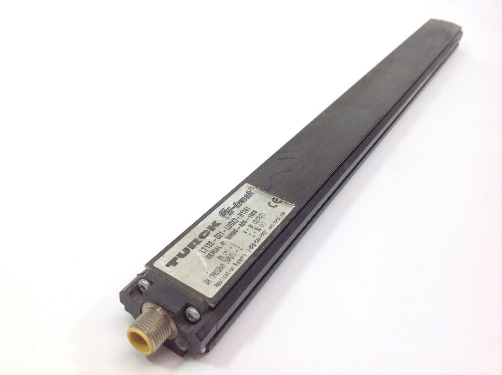 Turck LT12E-Q21-LU0X3-H1141 Linear Transducer Track - For parts or not working - Maverick Industrial Sales