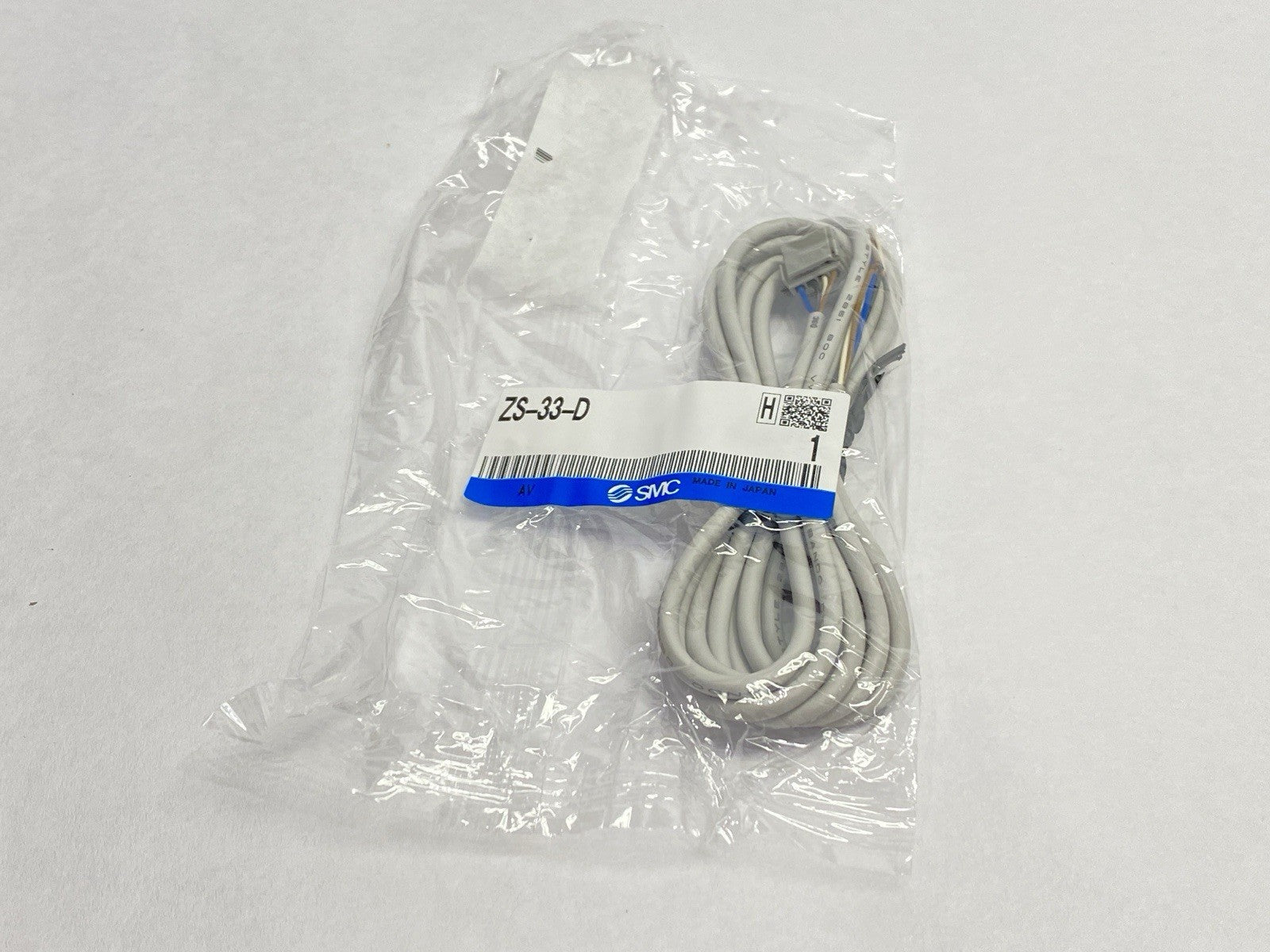ZS-33-D | SMC Flow Switch Connection Cable 4-Wire 2m Length - New - Maverick Industrial Sales