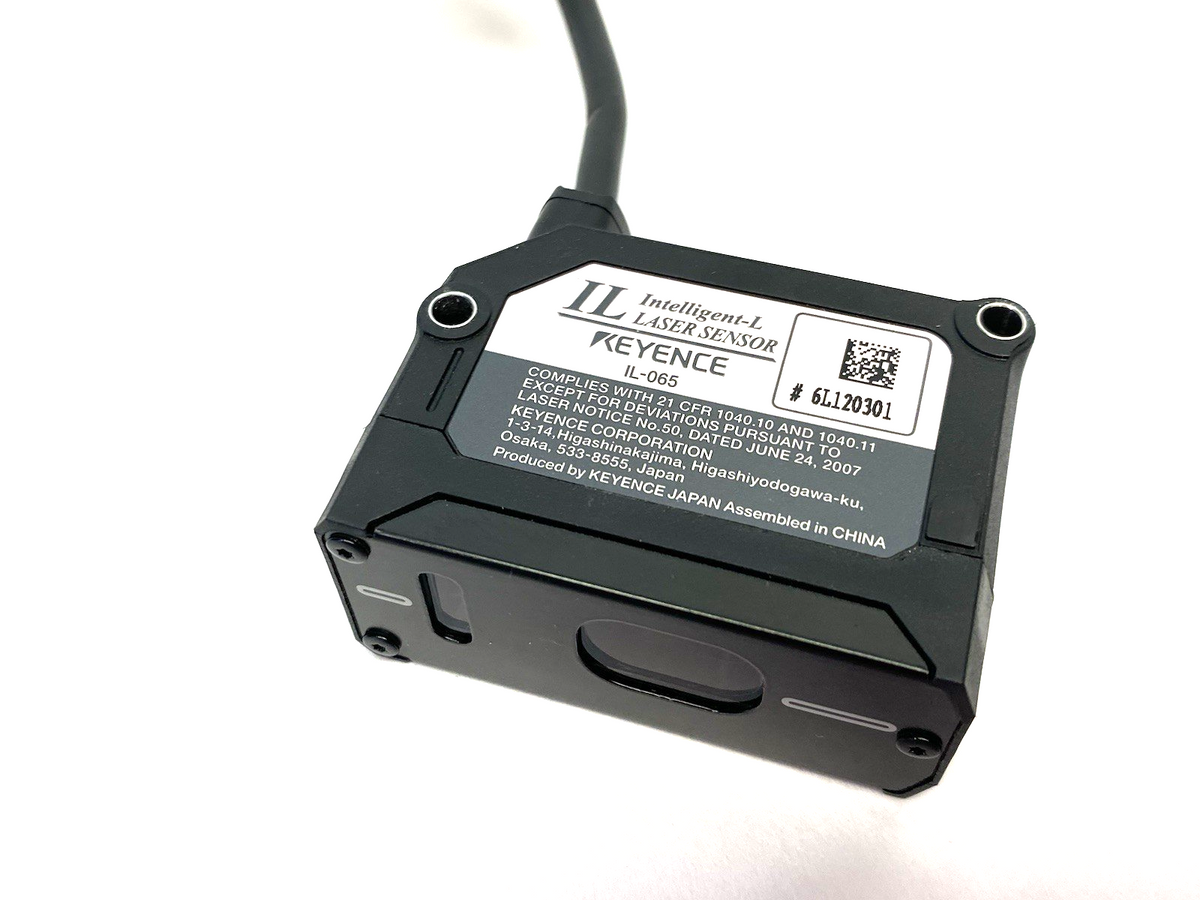 IL-065 | Keyence Intelligent-L CMOS Multi-Function Analog Laser Sensor Head - Used - Maverick Industrial Sales