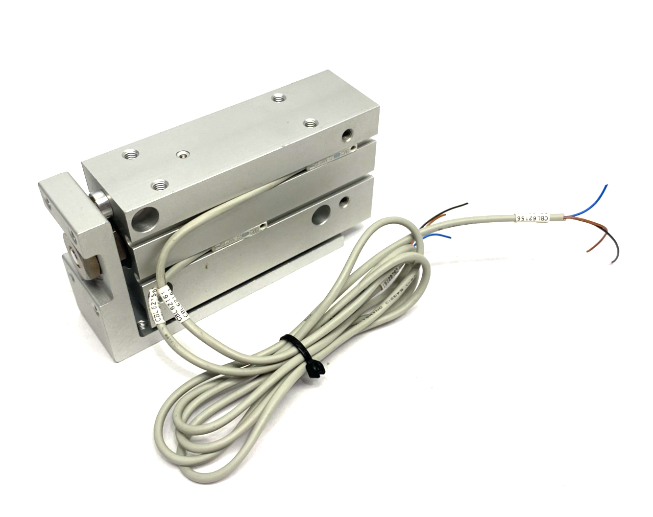 MXH20-50Z | SMC Compact Slide Table Cylinder w/ Dual Auto Switches - Used - Maverick Industrial Sales