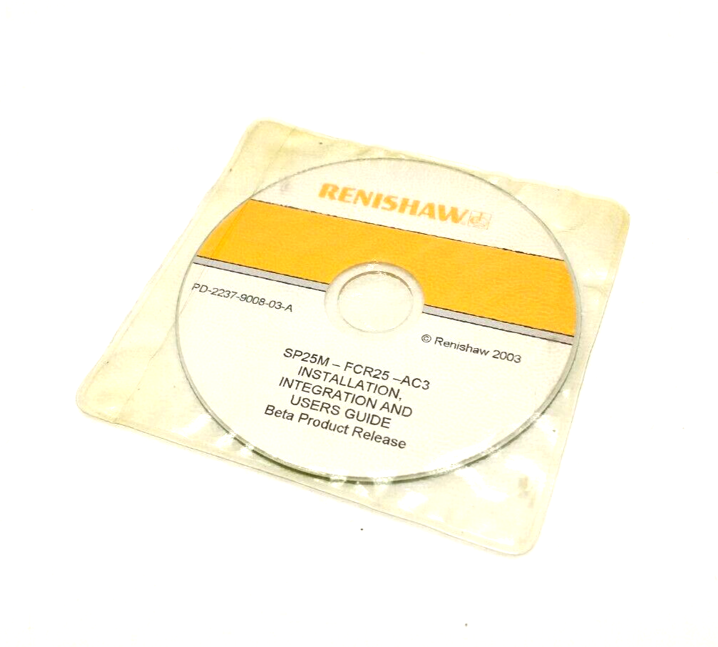 Renishaw PD-2237-9008-03-A Installation Integration User Guide SP25M-FCR25-AC3 - Maverick Industrial Sales