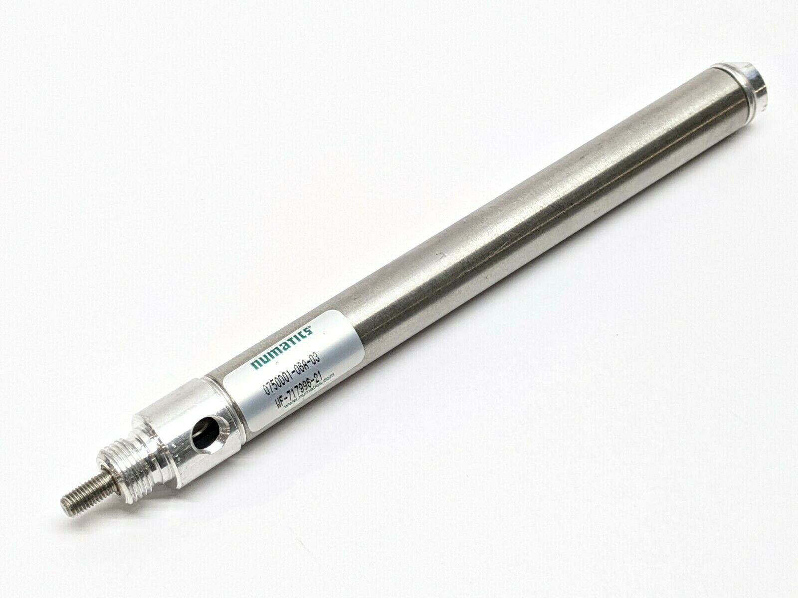 Numatics 0750D01-06A-03 Pneumatic Cylinder 6” Stroke - Used - Maverick Industrial Sales