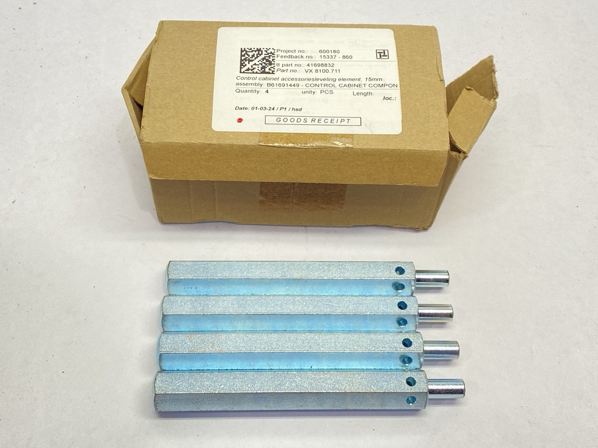 VX 8100.711 | Rittal Leveling Feet SET OF 4 - New – Open box - Maverick Industrial Sales