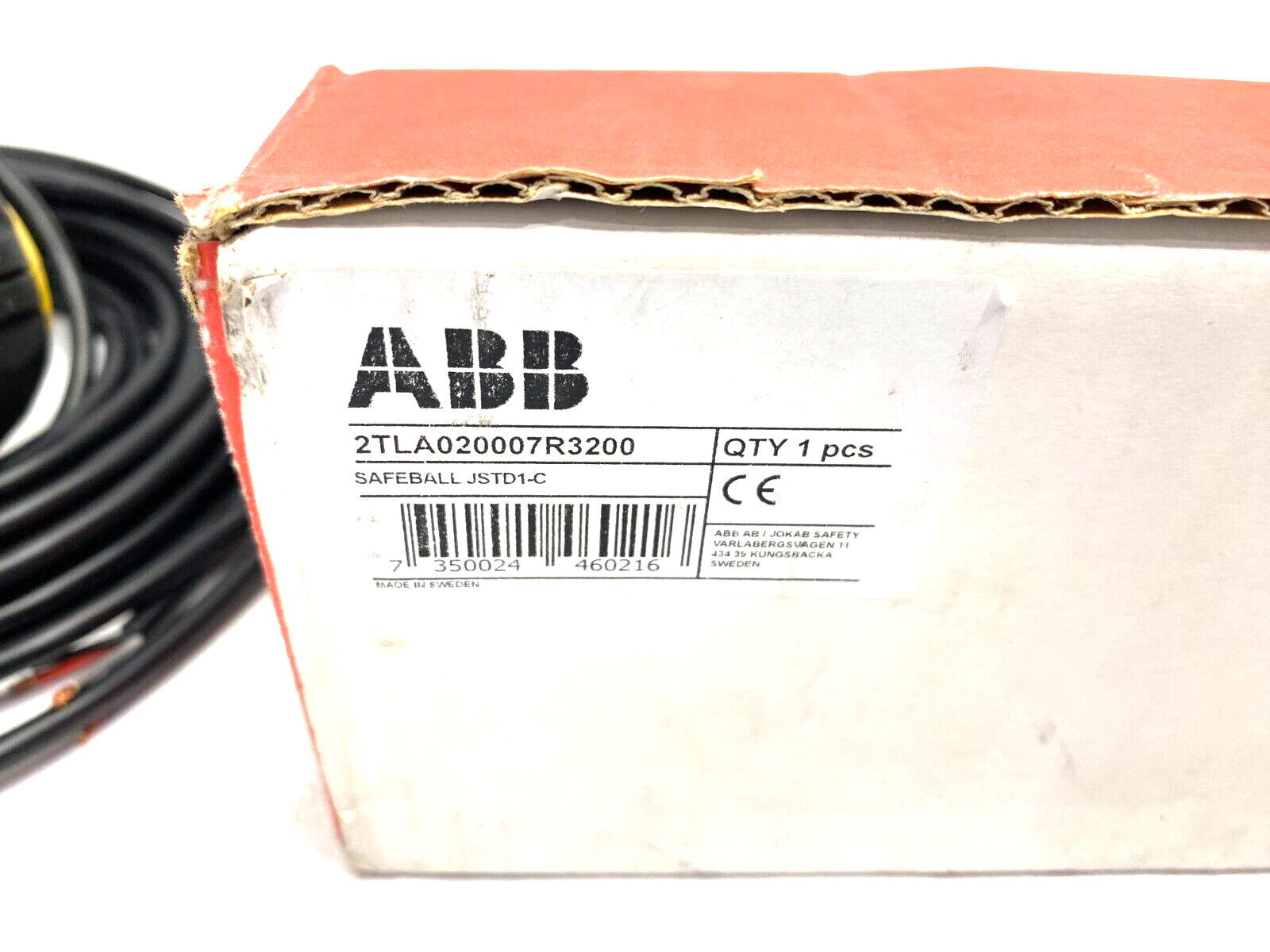 ABB 2TLA020007R3200 Jokab Safety Safeball Hand Control Switch 1NO, 1NC JSTD1-C - New – Open box - Maverick Industrial Sales