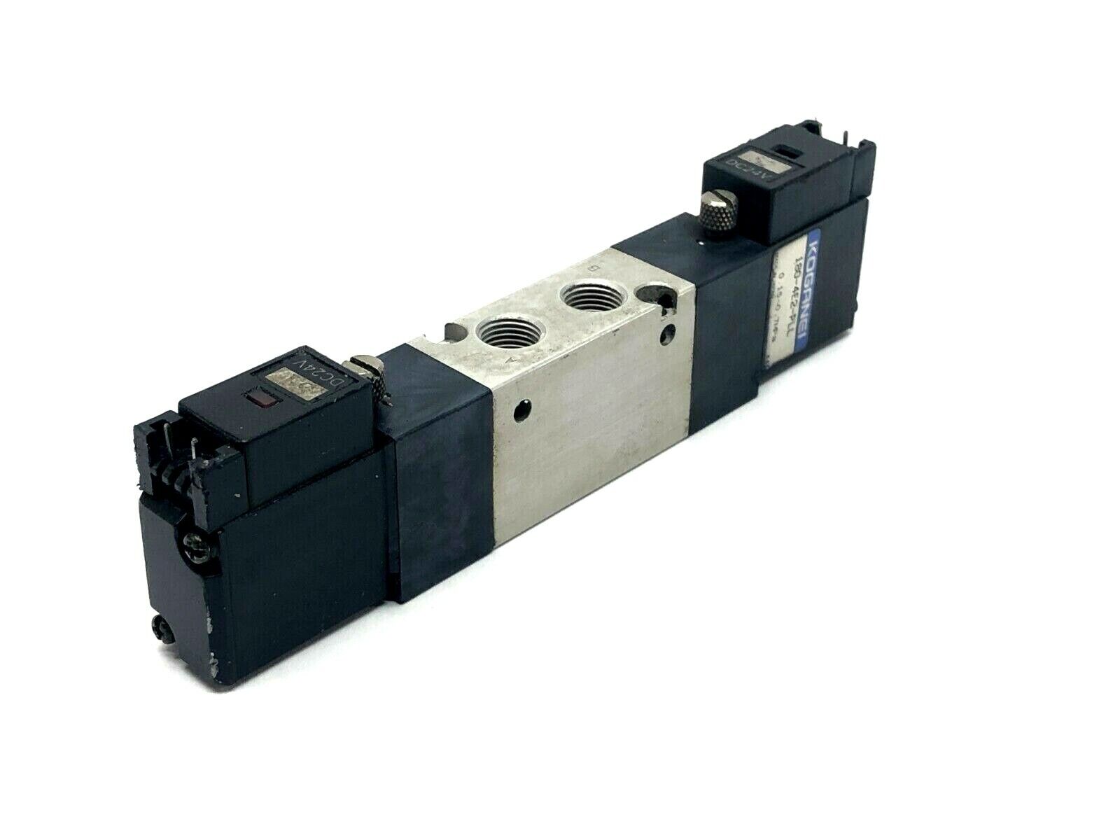 Koganei 180-4E2-PLL Double Solenoid Valve 0.15-0.7MPa - Used - Maverick Industrial Sales