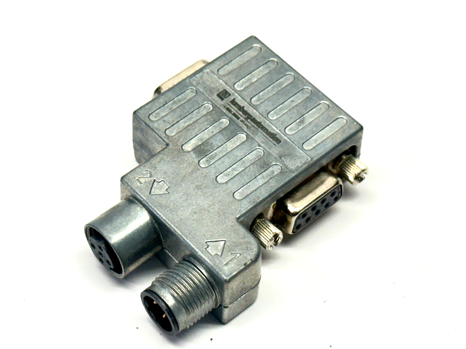 0976 PMC 514,109517 | Lumberg Automation 0976 PMC 514 Connector Adapter D-Sub - M12 5/4 Pin 109517 - Used - Maverick Industrial Sales