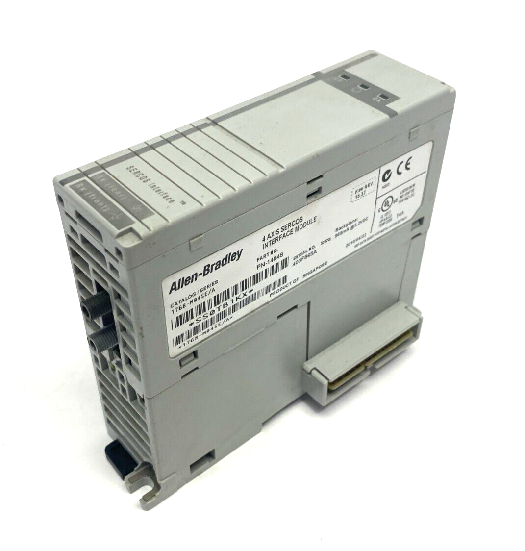1768-M04SE | Allen Bradley Ser. A CompactLogix SERCOS Motion Interface Module - Used - Maverick Industrial Sales