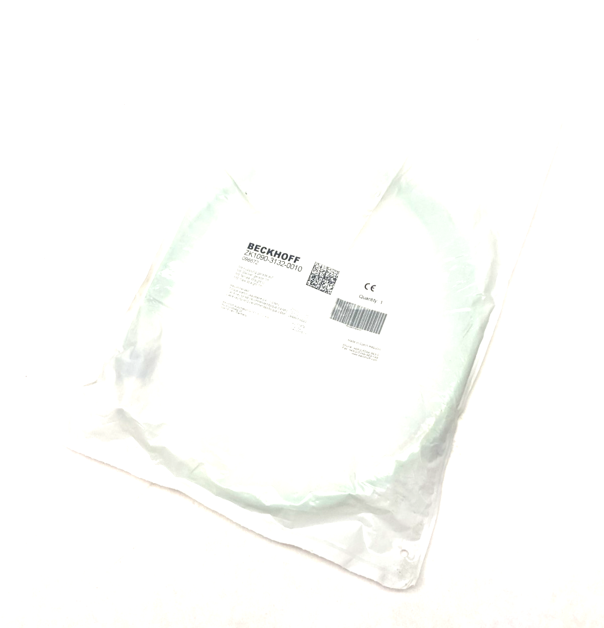 Beckhoff ZK1090-3132-0010 Double Ended EtherCAT Power Cable M8 4-Pin 1m 096672 - Maverick Industrial Sales