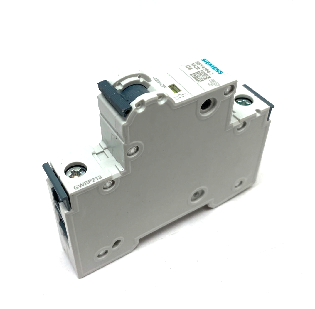 Siemens 5SY4104-7 Miniature Circuit Breaker 1-Pole MCB C4 - Maverick Industrial Sales