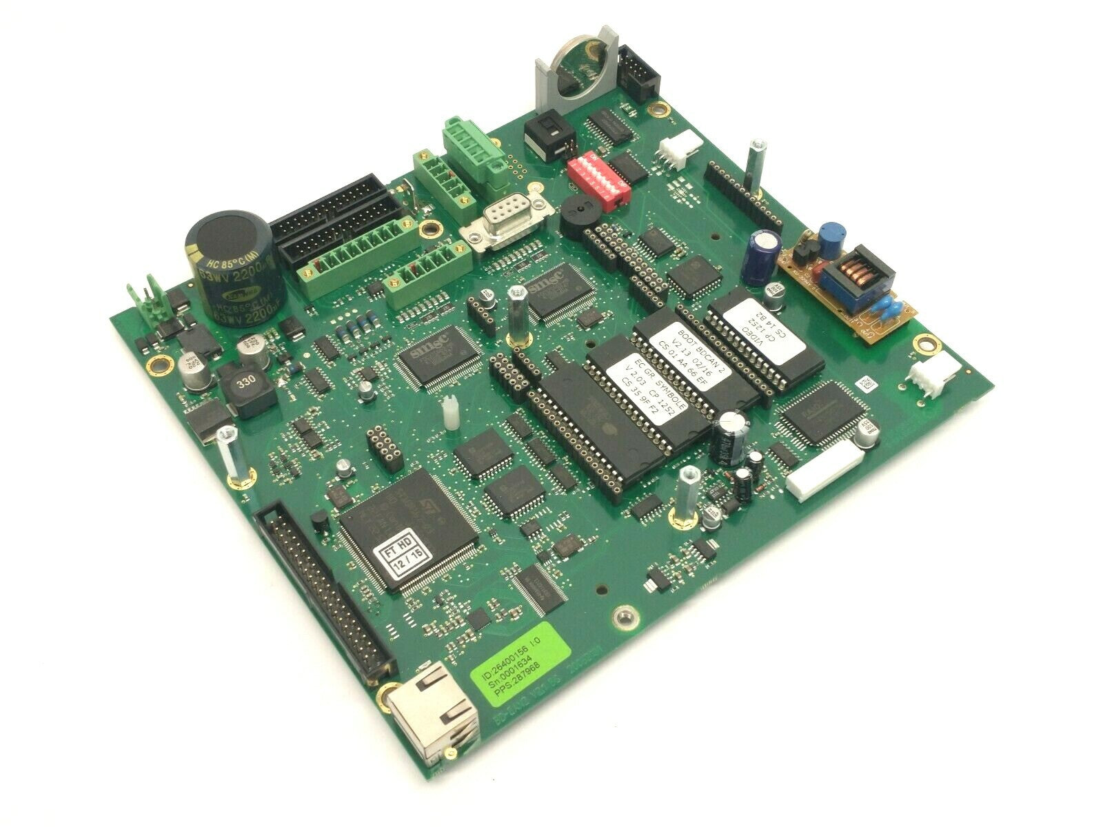 26400156,BD-CAN | Wipotec OCS 26400156 BD-CAN2 V2.1 BS PCB Motherboard PPS 287968 - New – Open box - Maverick Industrial Sales