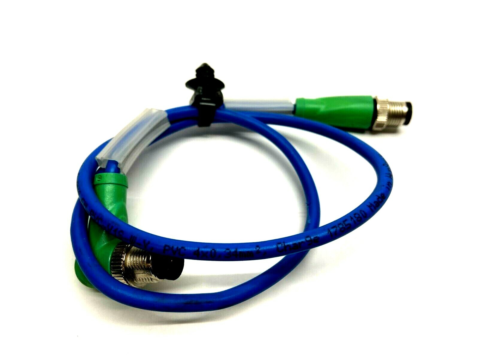 V1S-G-BU0,6M-PVC-V1S-W-Y | Pepperl Fuchs 236068 M12 Extension Cable - Used - Maverick Industrial Sales