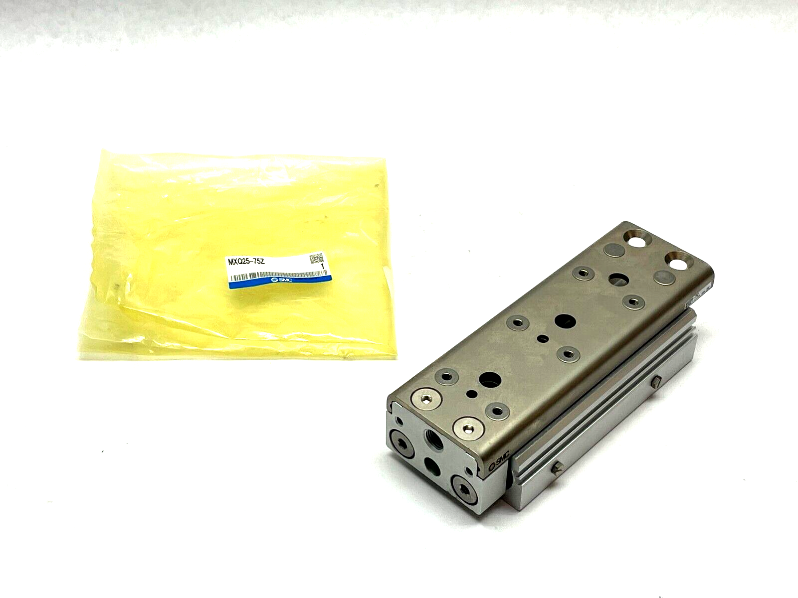 MXQ25-75Z | SMC Guided Cylinder Slide Table - New – Open box - Maverick Industrial Sales