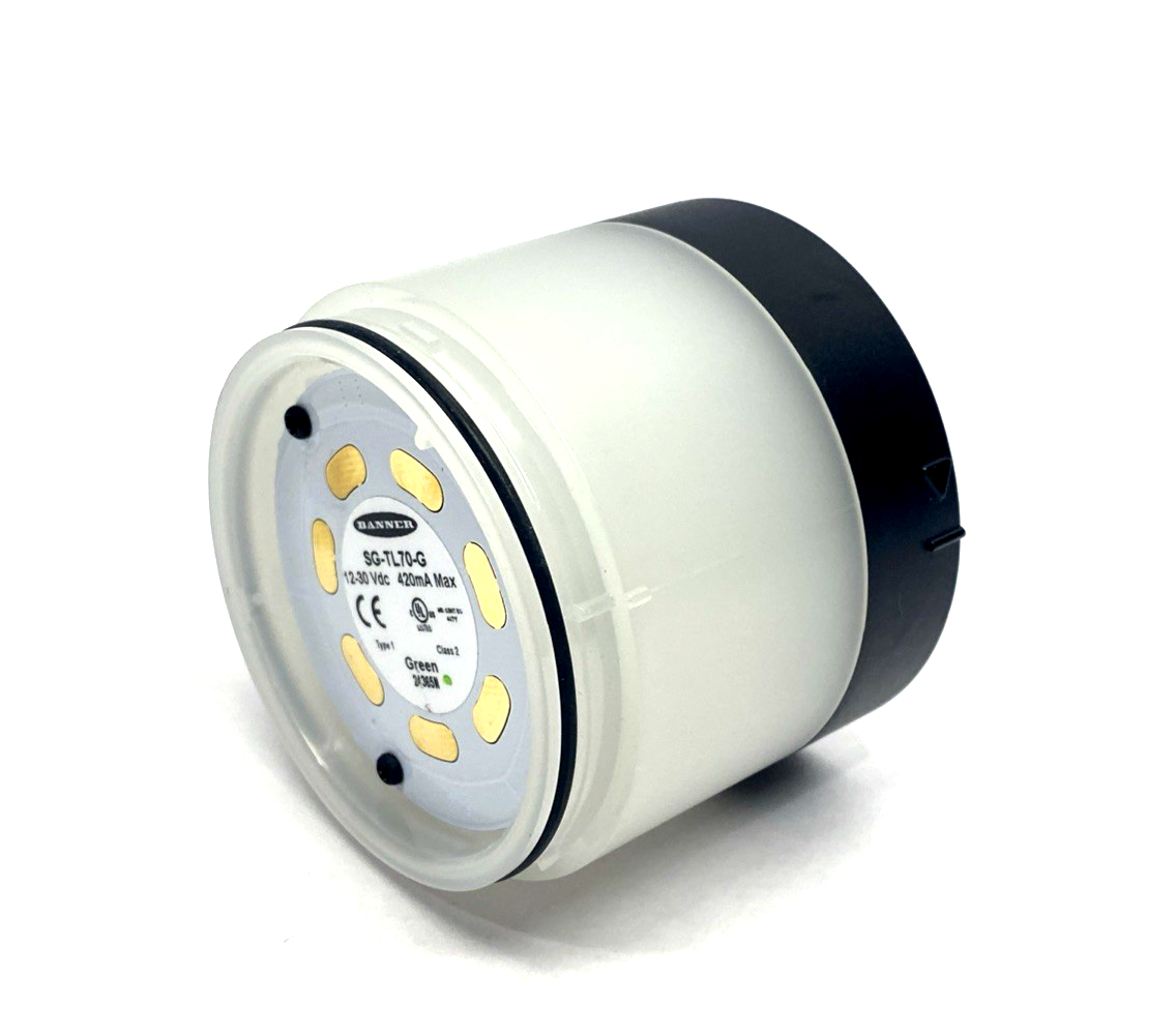 Banner SG-TL70-G Modular Tower Light LED Unit, Green 92211 - Used - Maverick Industrial Sales