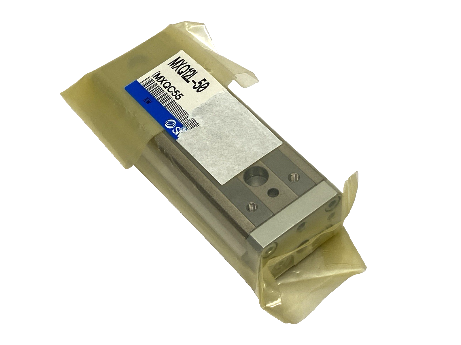 SMC MXQ12L-50 Pneumatic Precision Slide Table Actuator Guided Cylinder - Maverick Industrial Sales