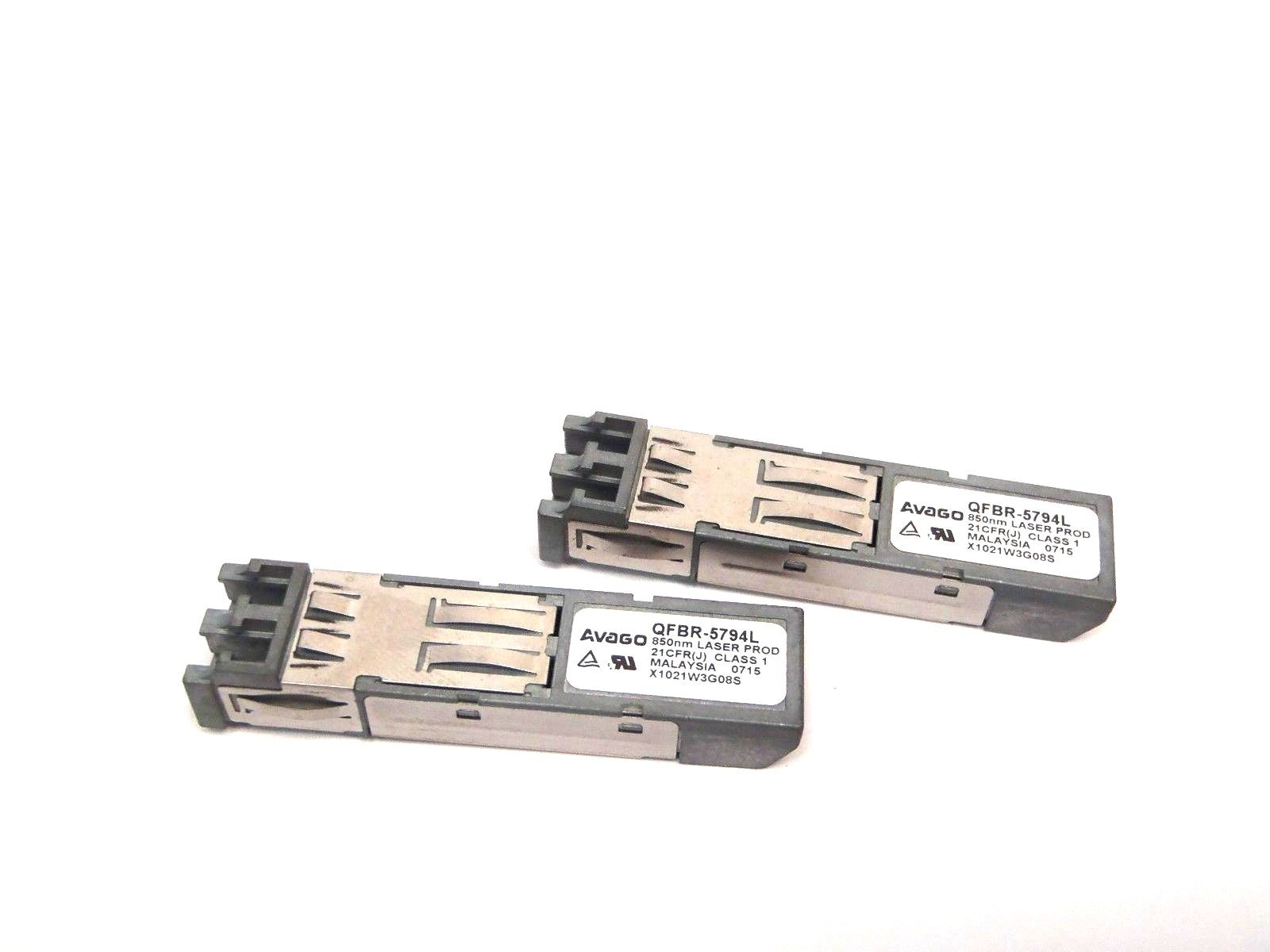 Avago QFBR-5794L Fiber Optic Transceiver 850mm Class 1 LOT OF 2 - New – Open box - Maverick Industrial Sales