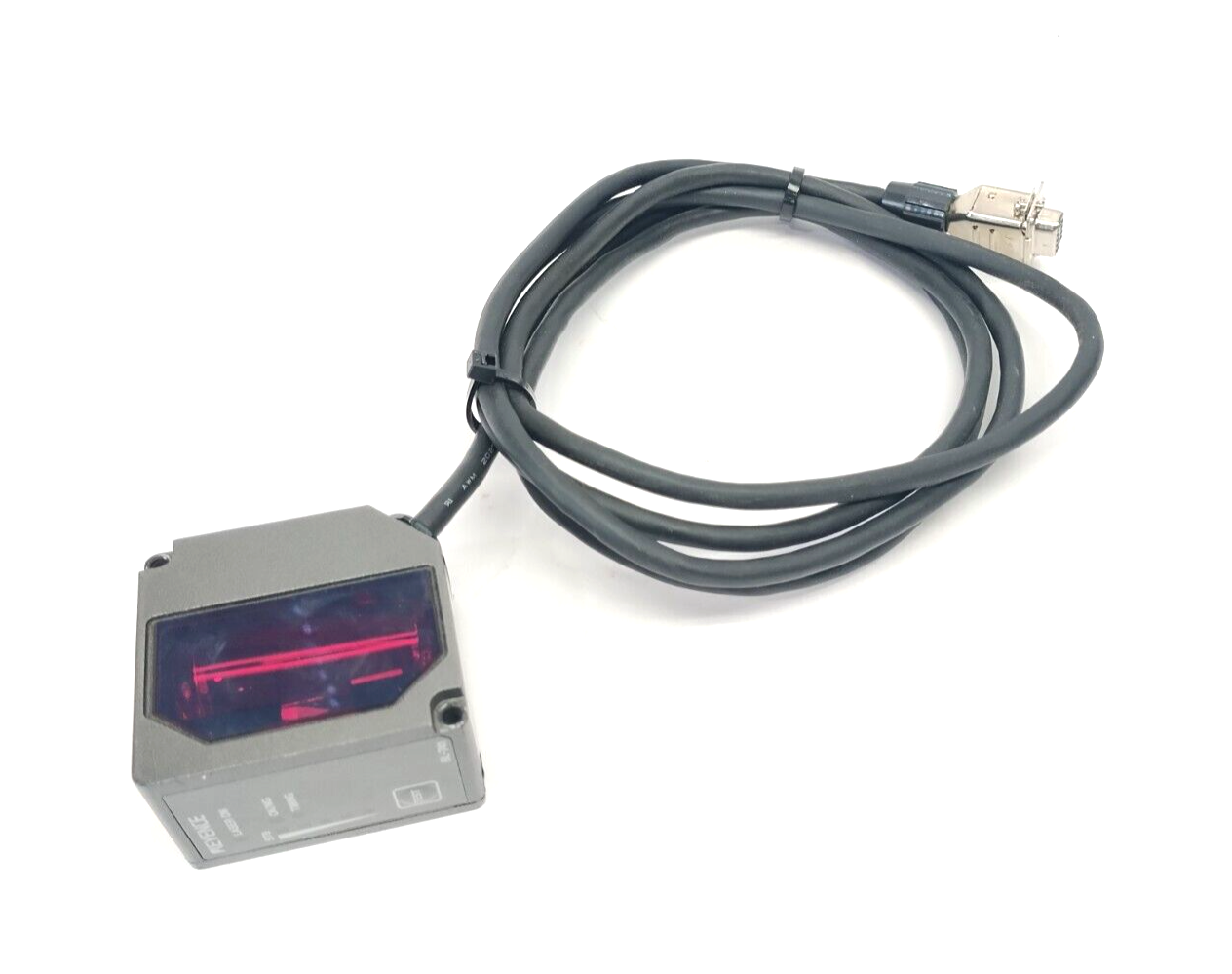 BL-741 | Keyence Laser Barcode Reader Raster Type, 150-750mm Range, 24VDC - Used - Maverick Industrial Sales