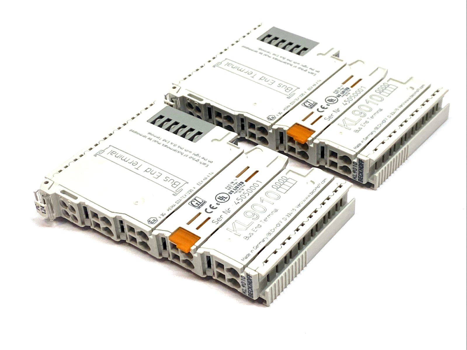 KL9010 | Beckhoff Bus End Terminal K‑Bus End Module for KL Series I/O LOT OF 2 - Used - Maverick Industrial Sales