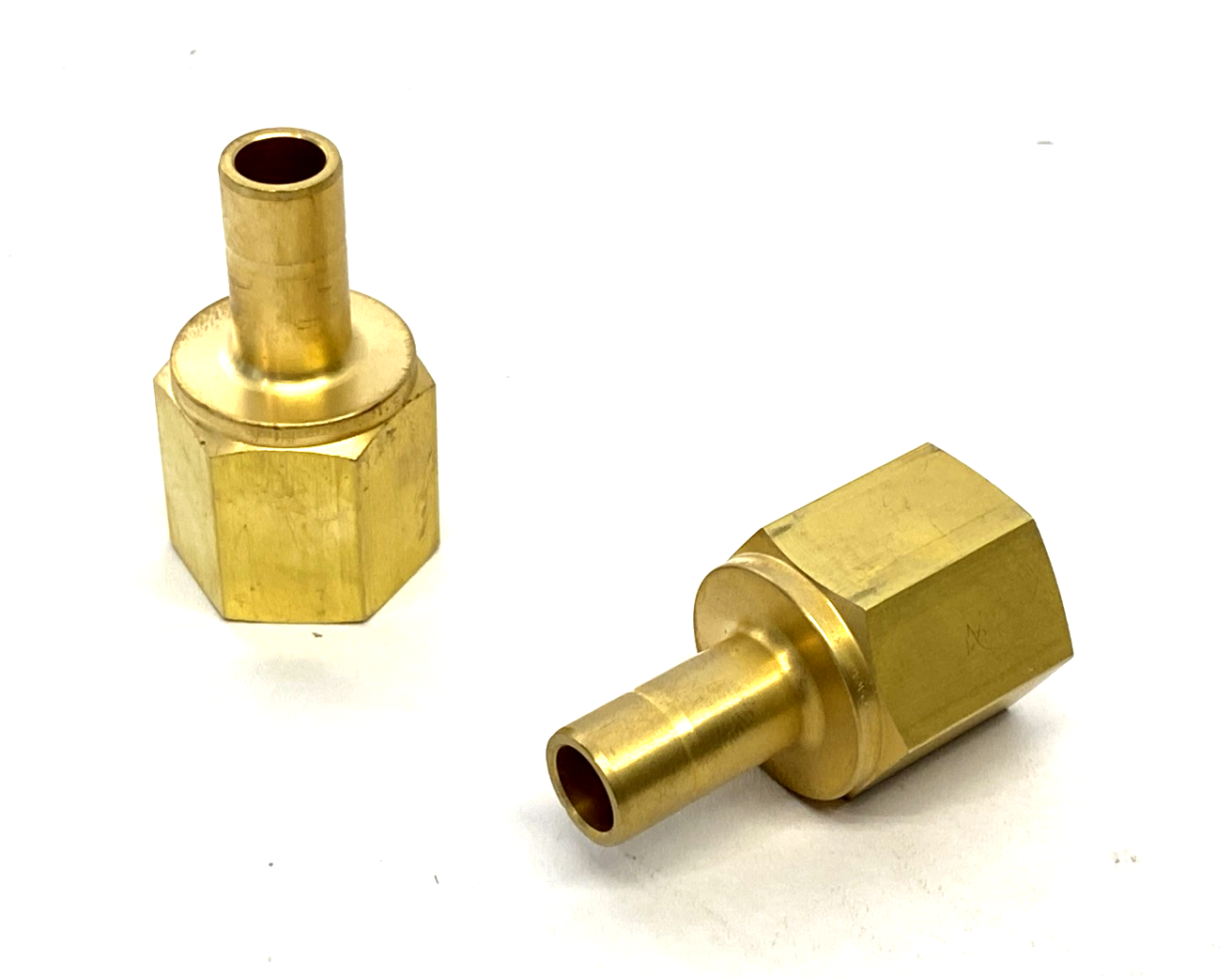 Swagelok B-8-TA-7-8 Brass Tube Fitting, 1/2" Tube Adapter x 1/2" NPT LOT OF 2 - Maverick Industrial Sales