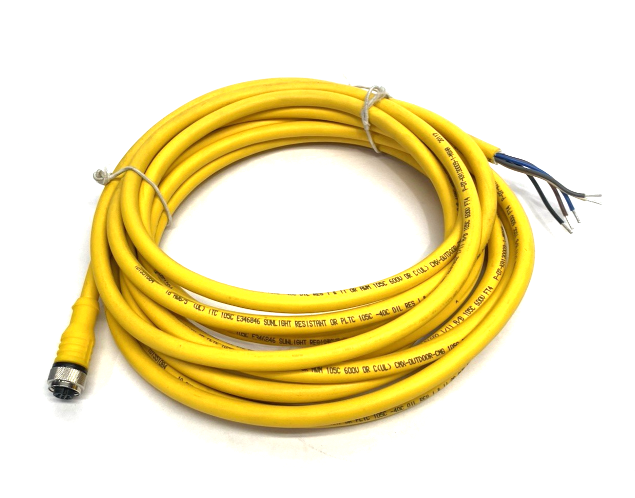 Turck RKC 4.5T-5/CS14274 Eurofast Sgl-End Sensor and Actuator Cordset U-72425 - Maverick Industrial Sales