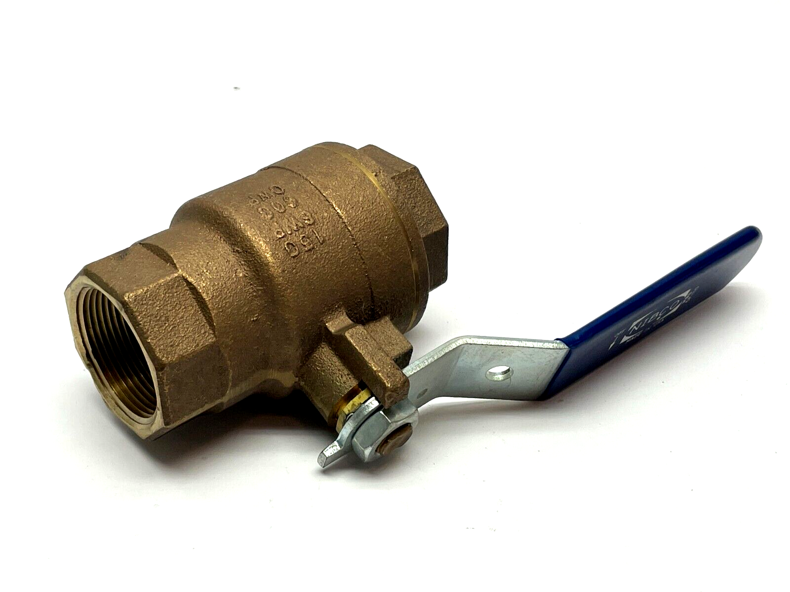 T58570 1-1/2 | Nibco Ball Valve 1-1/2" FNPT - Used - Maverick Industrial Sales