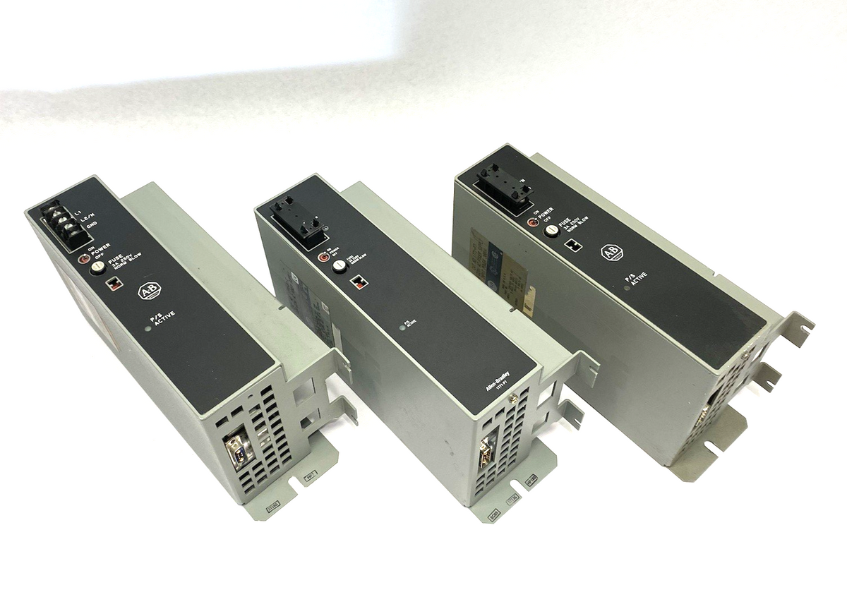 Allen Bradley 1771-P7 Power Supply Units LOT OF 3 - Maverick Industrial Sales