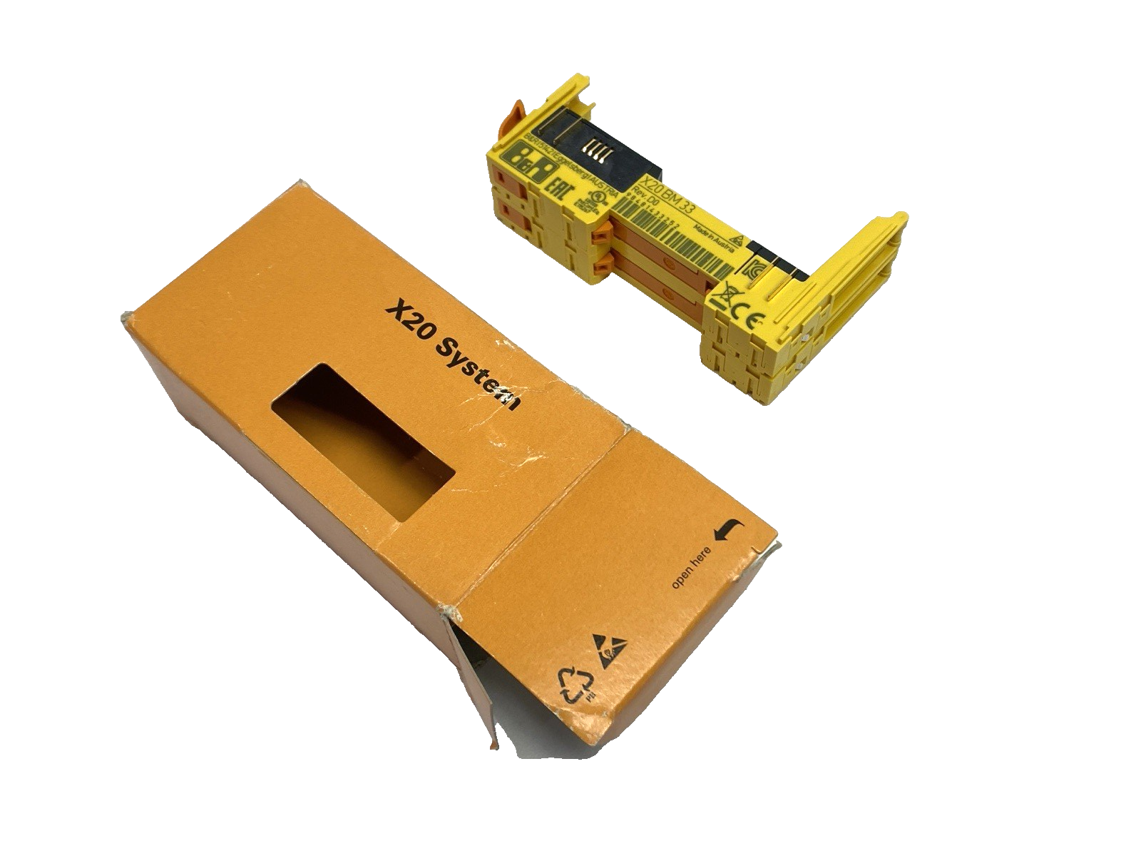X20BM33 | B&R Automation Rev. D0 I/O Base Bus Module - New – Open box - Maverick Industrial Sales